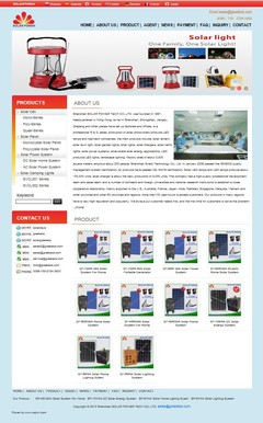 Light Blue English Foreign Trade Website Development – Professional Solutions for Global Businesses